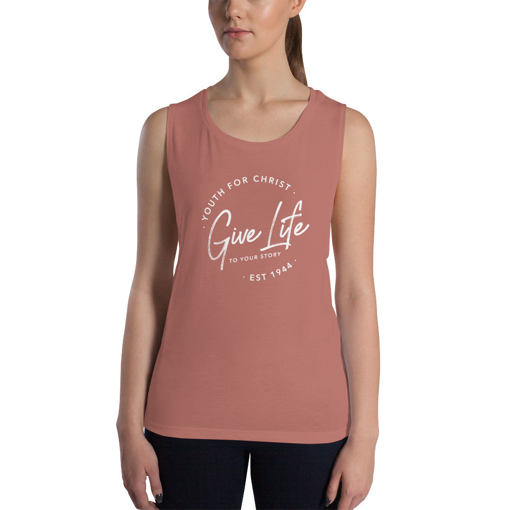 Give Life Ladies’ Muscle Tank