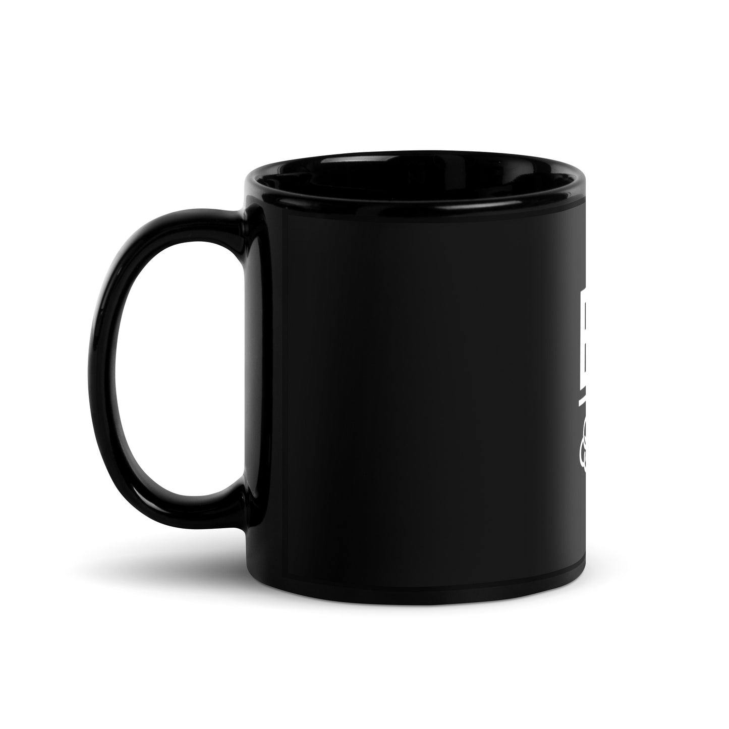 BU@YFC Black Glossy Mug