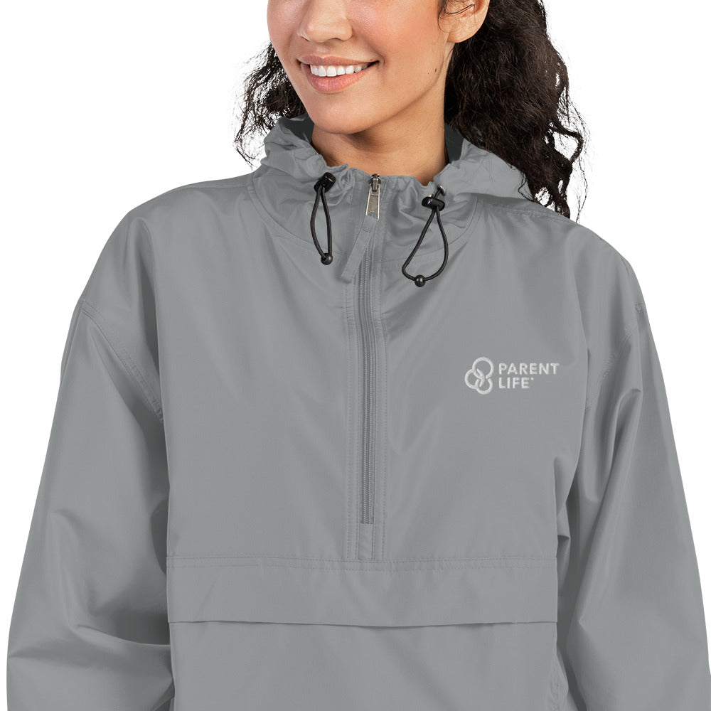 Parent Life Embroidered Champion Packable Jacket