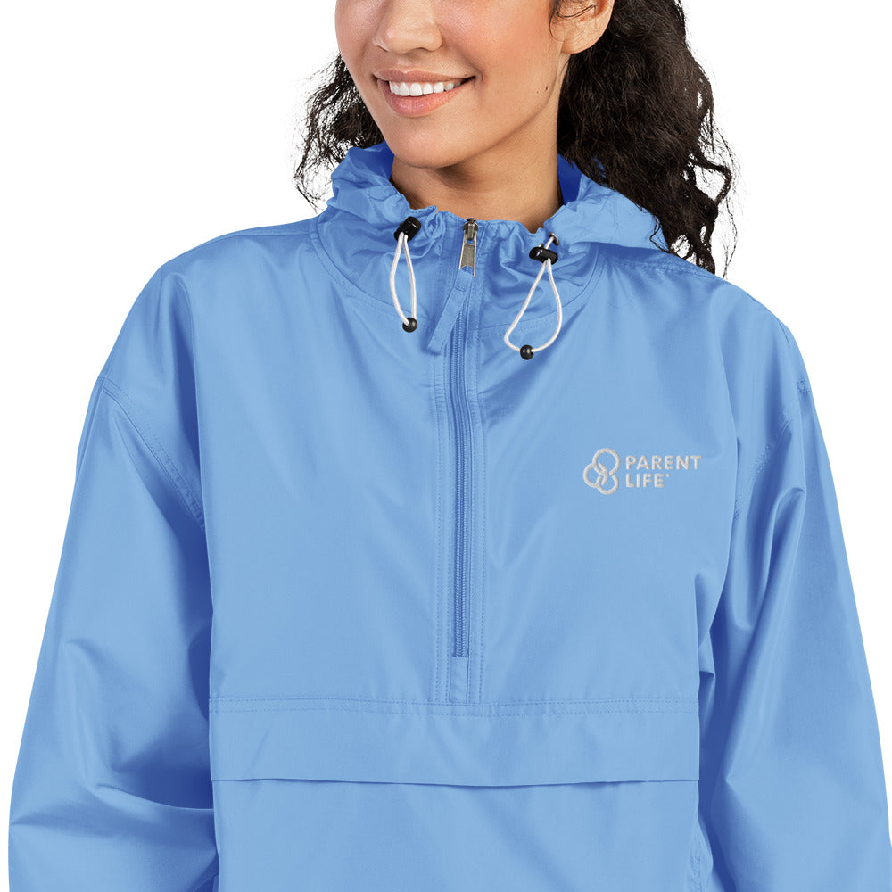 Parent Life Embroidered Champion Packable Jacket