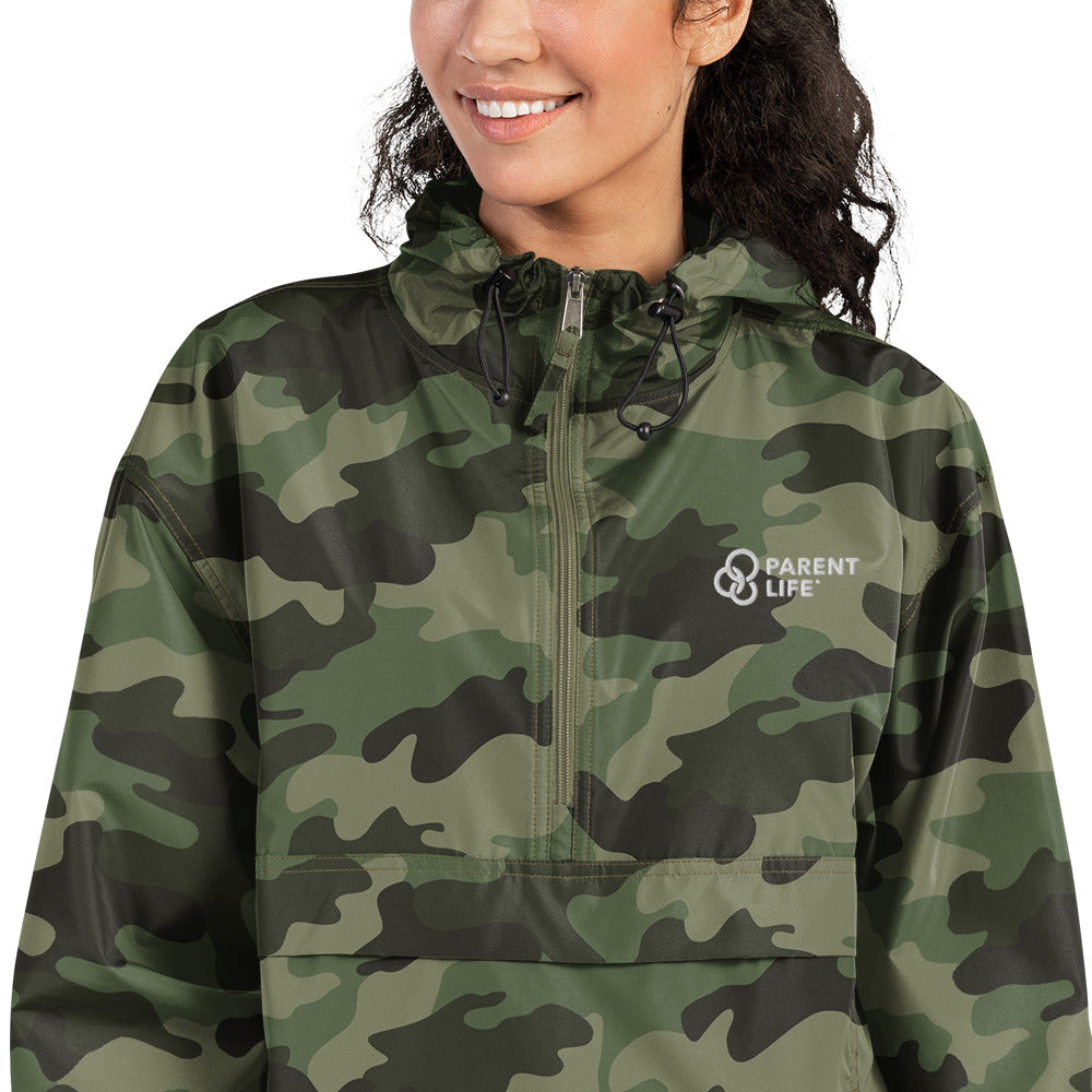 Parent Life Embroidered Champion Packable Jacket