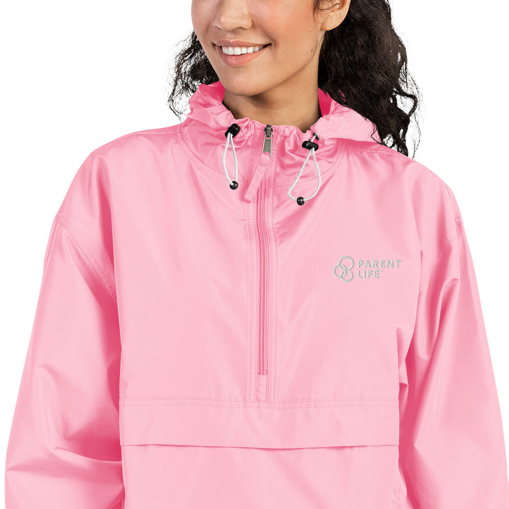 Parent Life Embroidered Champion Packable Jacket