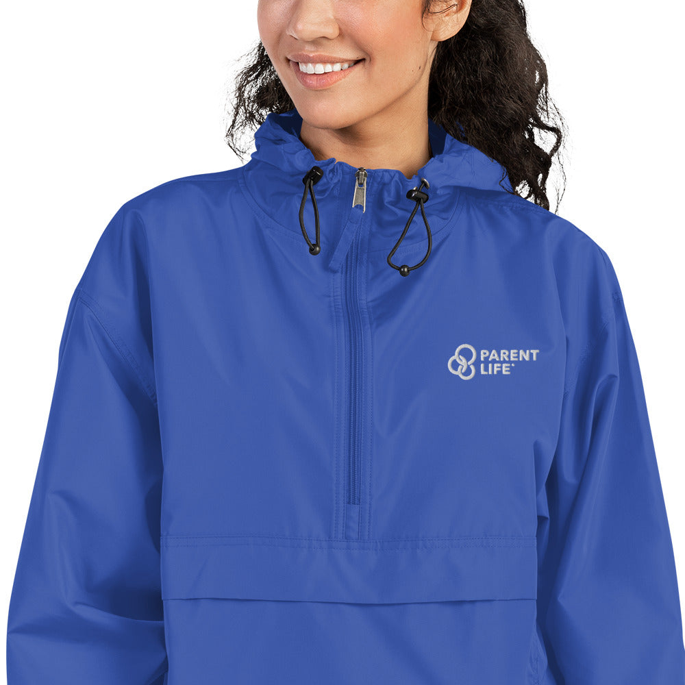 Parent Life Embroidered Champion Packable Jacket