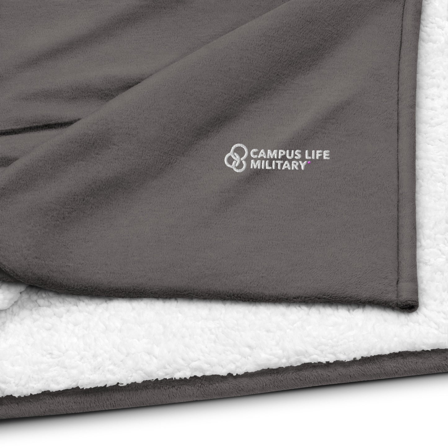 Campus Life Military Premium sherpa blanket