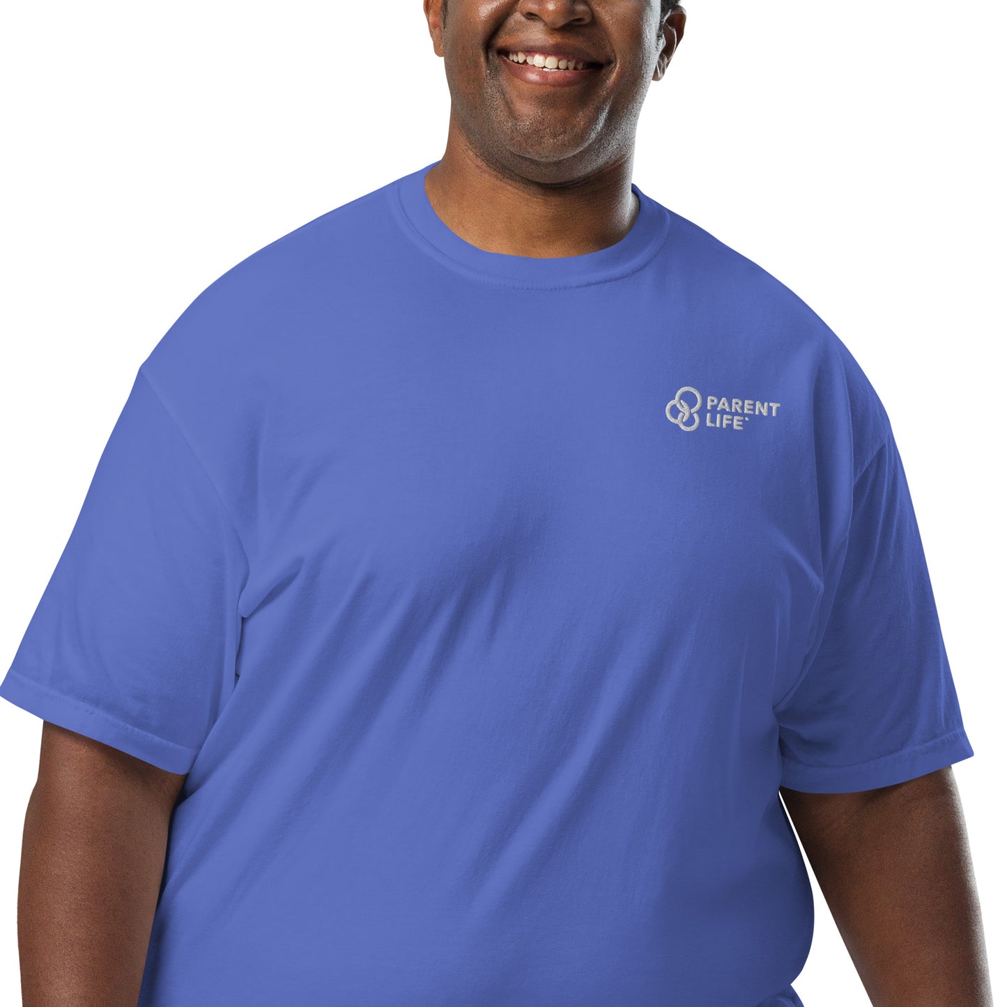 Parent Life Men’s Embroidered garment-dyed heavyweight t-shirt