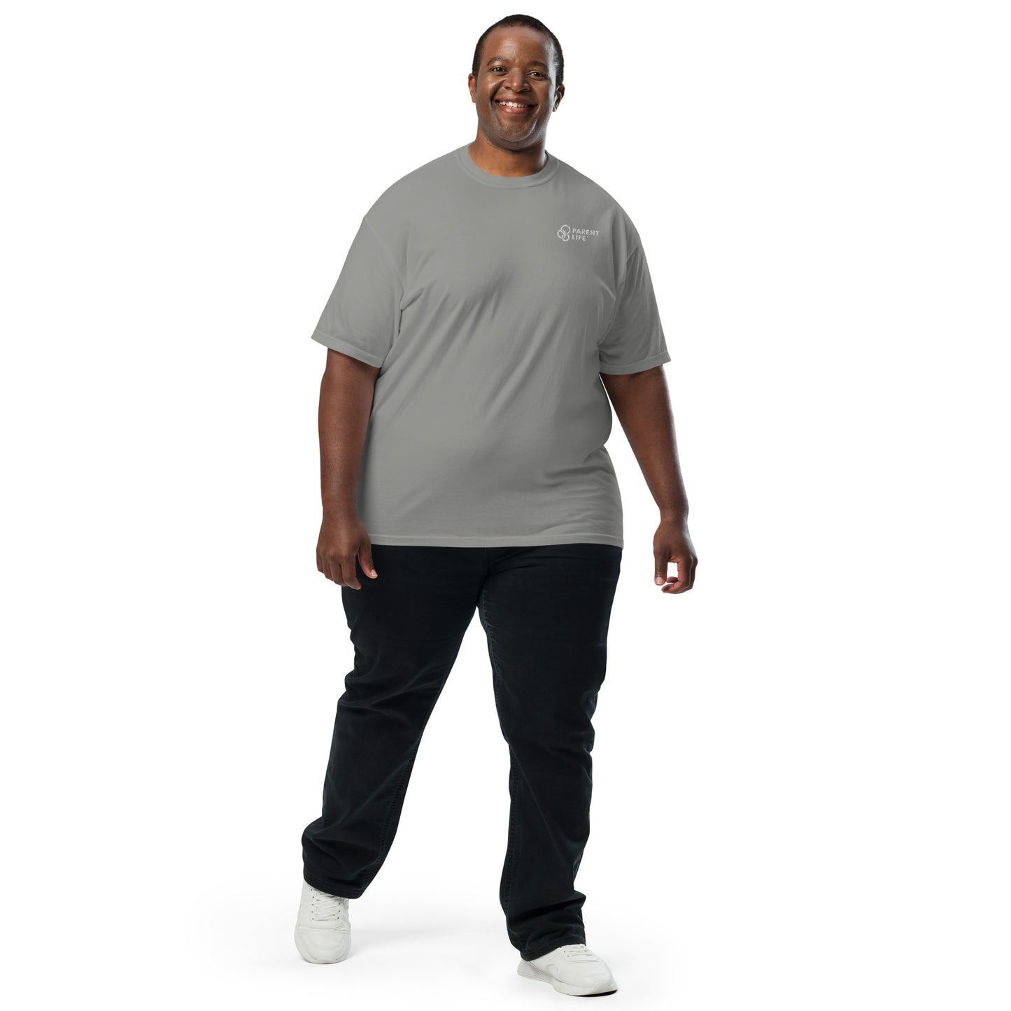 Parent Life Men’s Embroidered garment-dyed heavyweight t-shirt