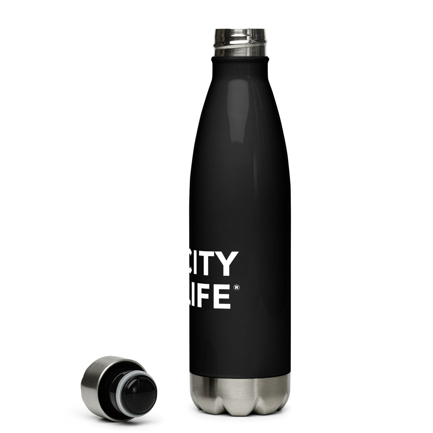 City Life Stainless Steel Water Bottle