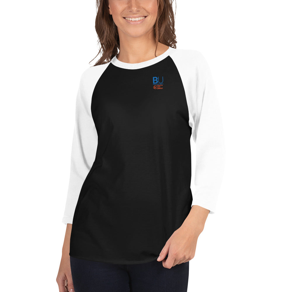 BU@YFC Unisex 3/4 sleeve raglan shirt