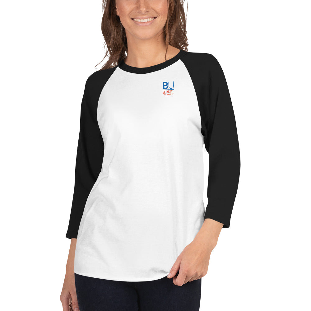 BU@YFC Unisex 3/4 sleeve raglan shirt