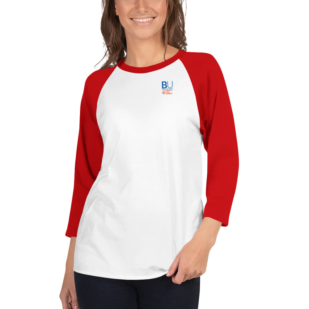 BU@YFC Unisex 3/4 sleeve raglan shirt