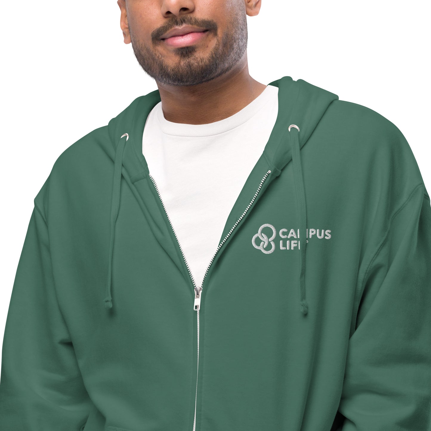 Campus Life Unisex fleece zip up hoodie