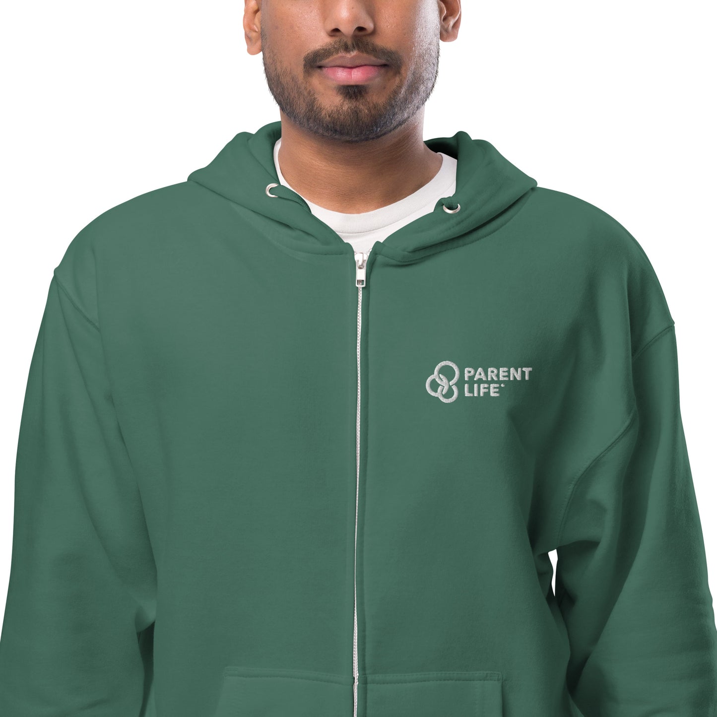 Parent Life Unisex fleece zip up hoodie
