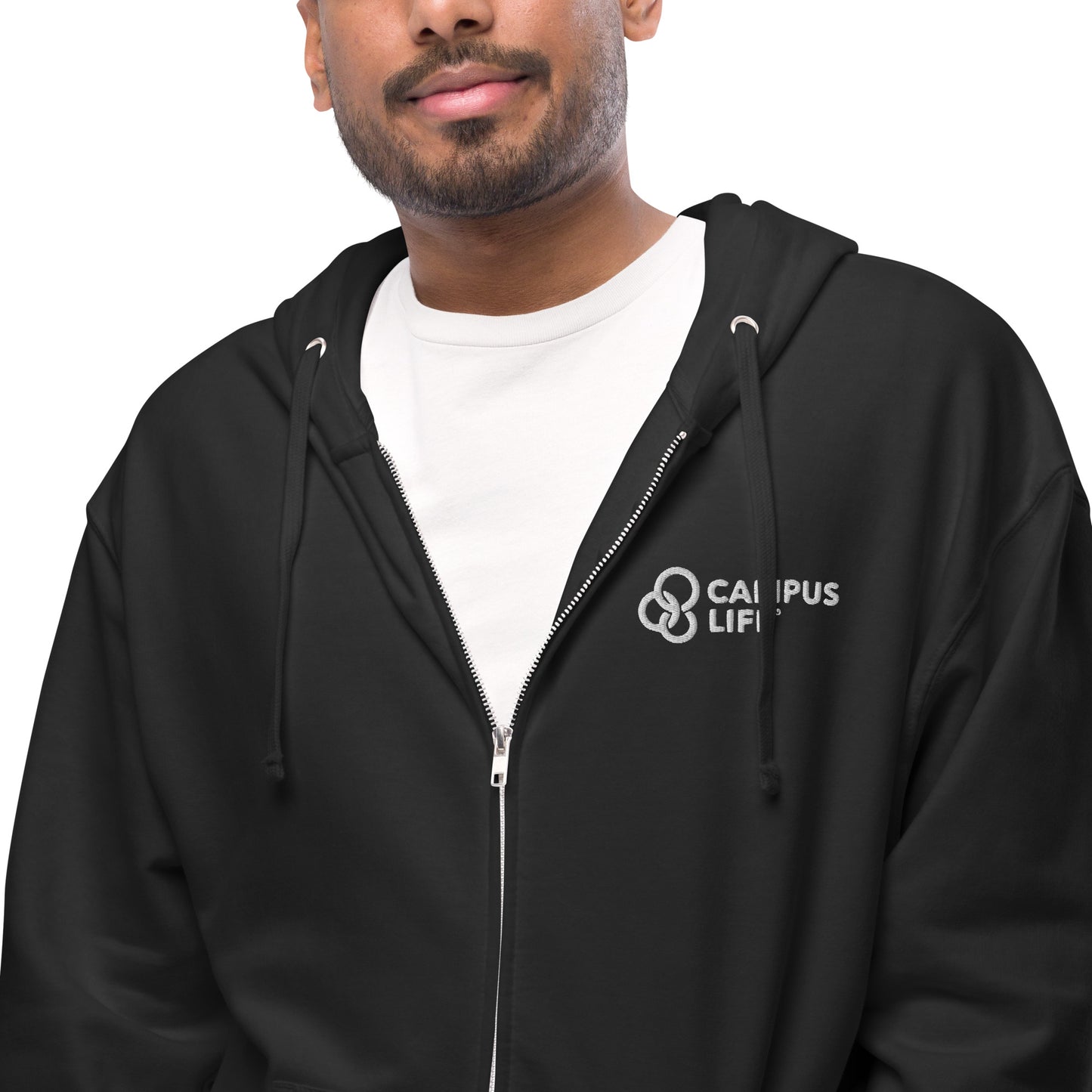 Campus Life Unisex fleece zip up hoodie