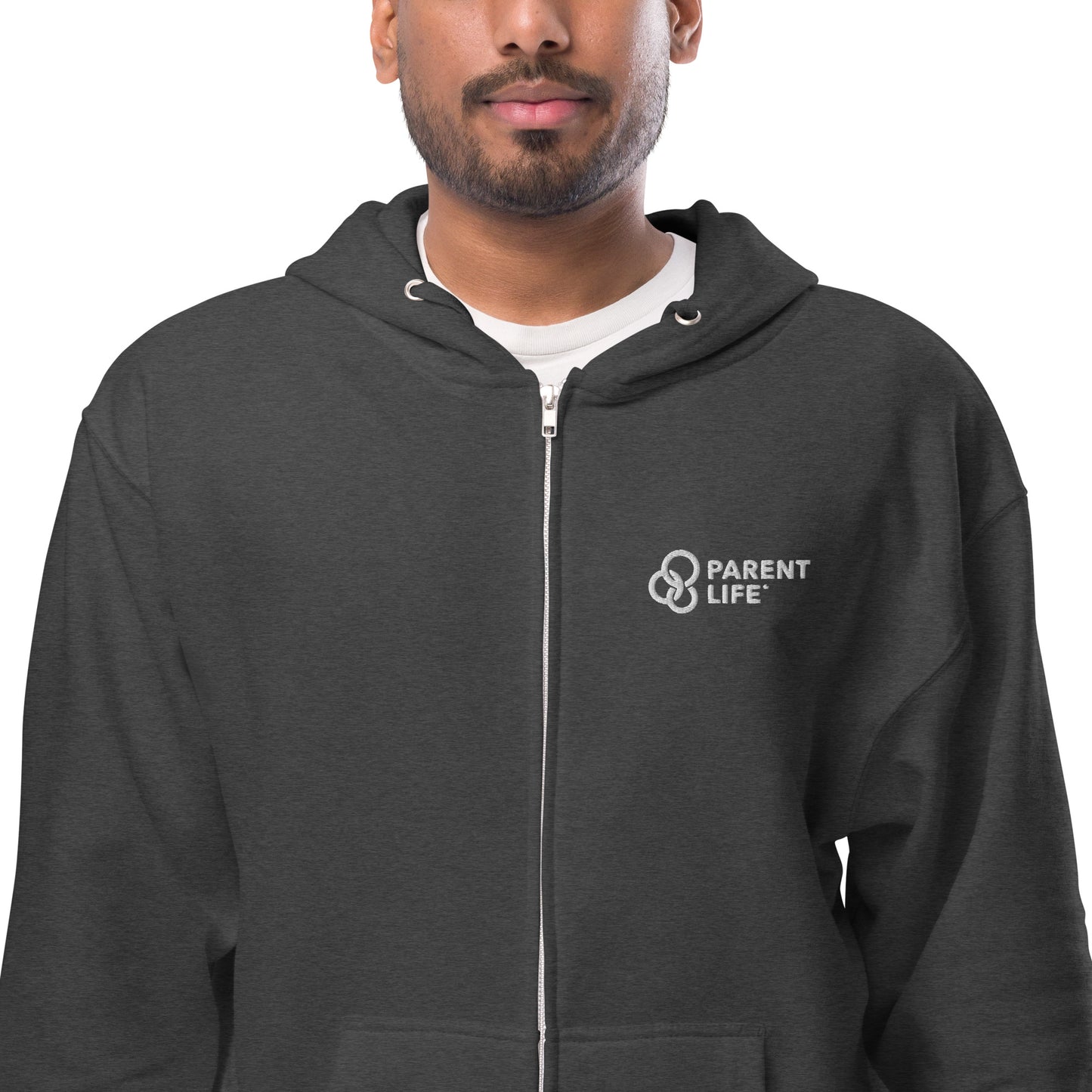Parent Life Unisex fleece zip up hoodie