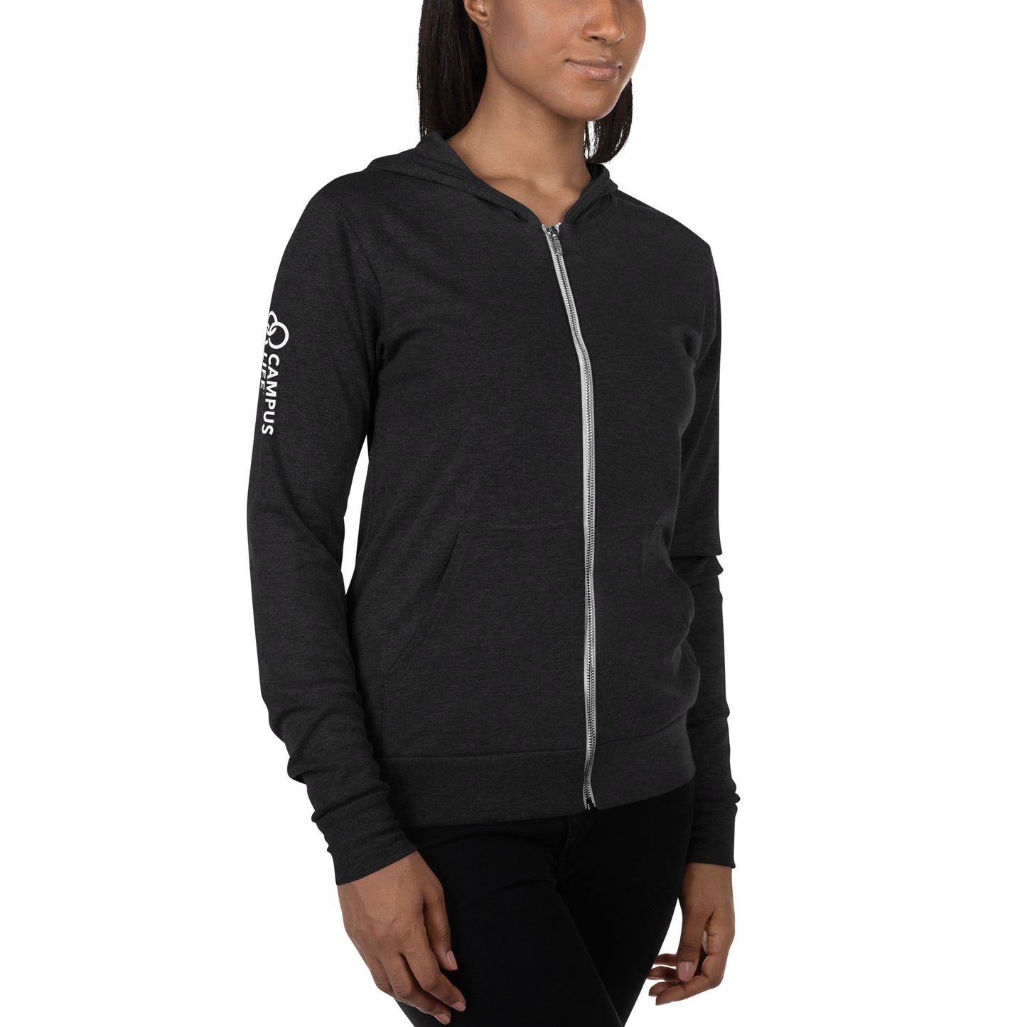 Campus Life Military Unisex zip hoodie