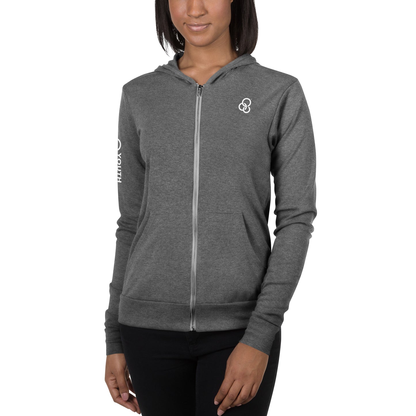 YFC Unisex zip hoodie