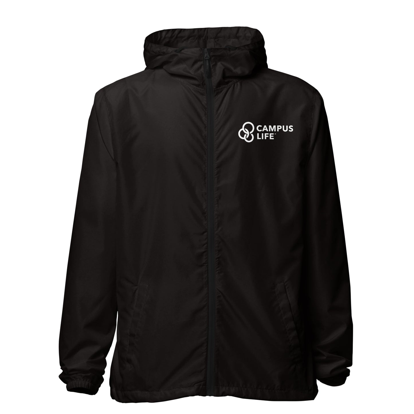 Campus Life Unisex Lightweight Zip Up Windbreaker