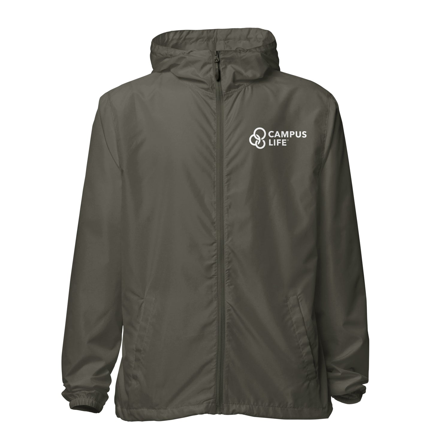 Campus Life Unisex Lightweight Zip Up Windbreaker