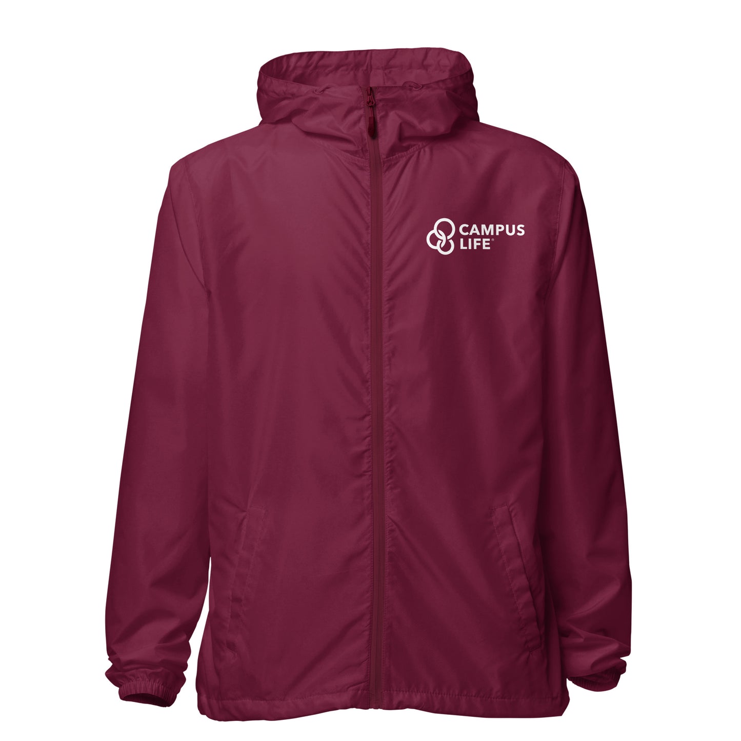Campus Life Unisex Lightweight Zip Up Windbreaker