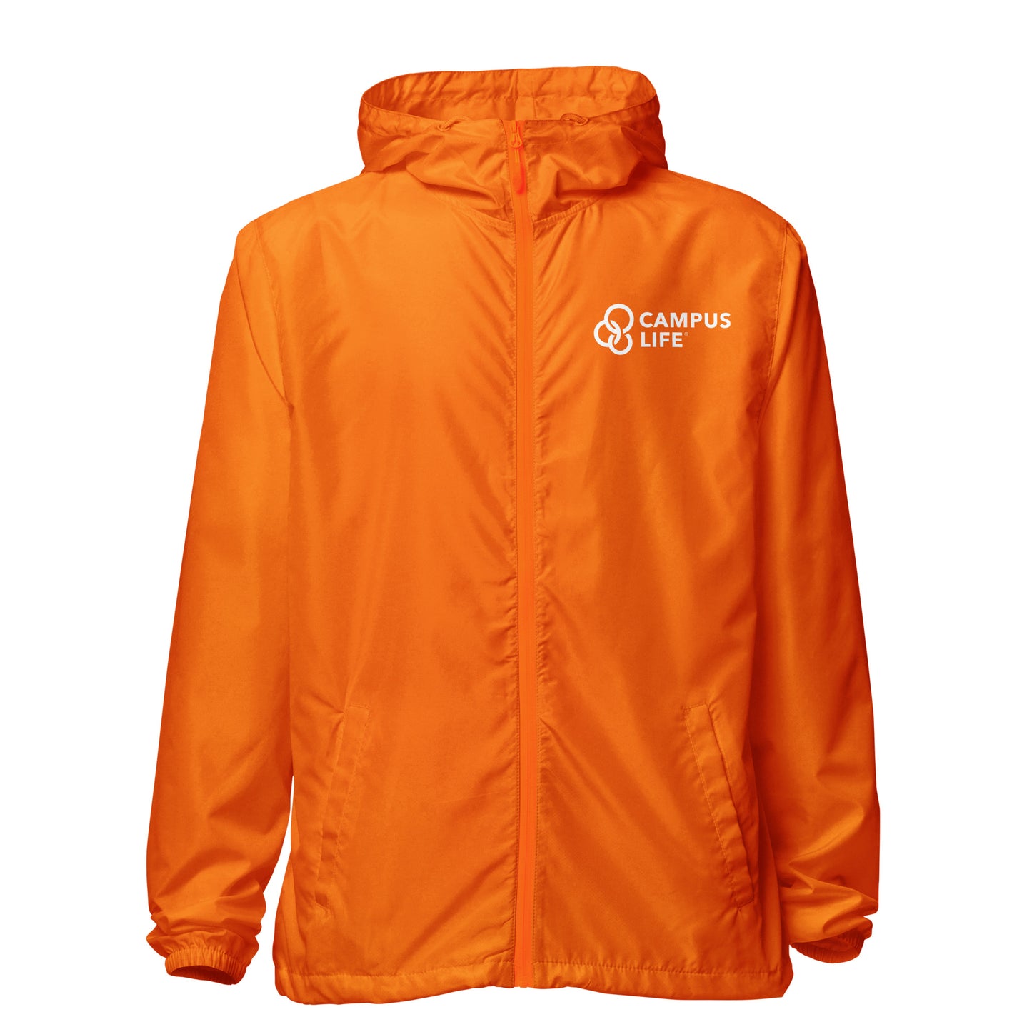 Campus Life Unisex Lightweight Zip Up Windbreaker