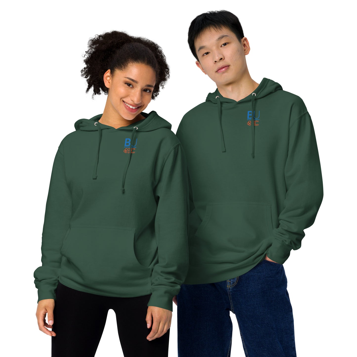 BU@YFC Unisex midweight hoodie