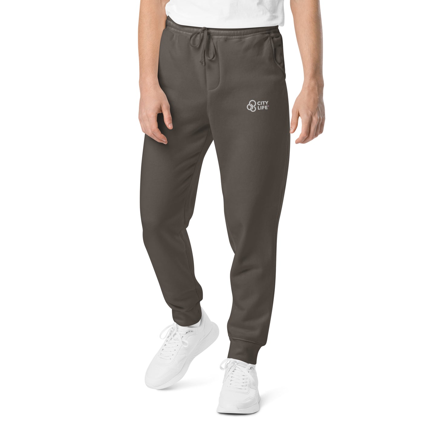 City Life Unisex pigment-dyed sweatpants