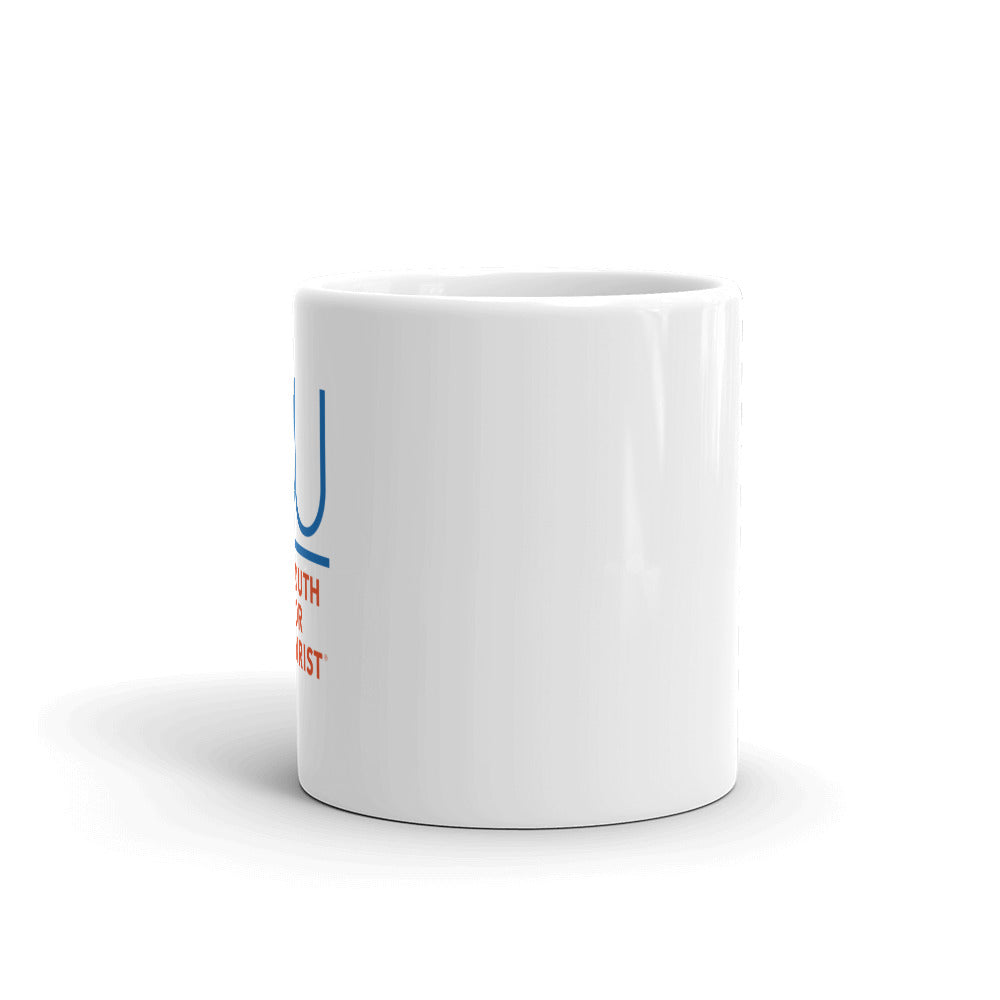 BU@YFC White Glossy Mug
