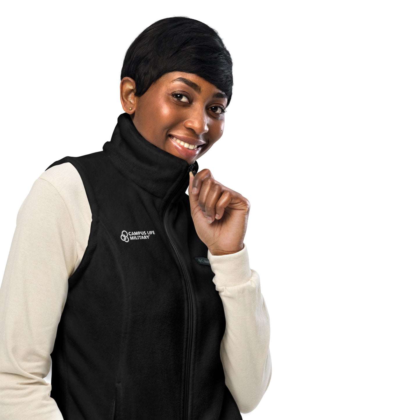 Campus Life Military Women’s Columbia Fleece Vest