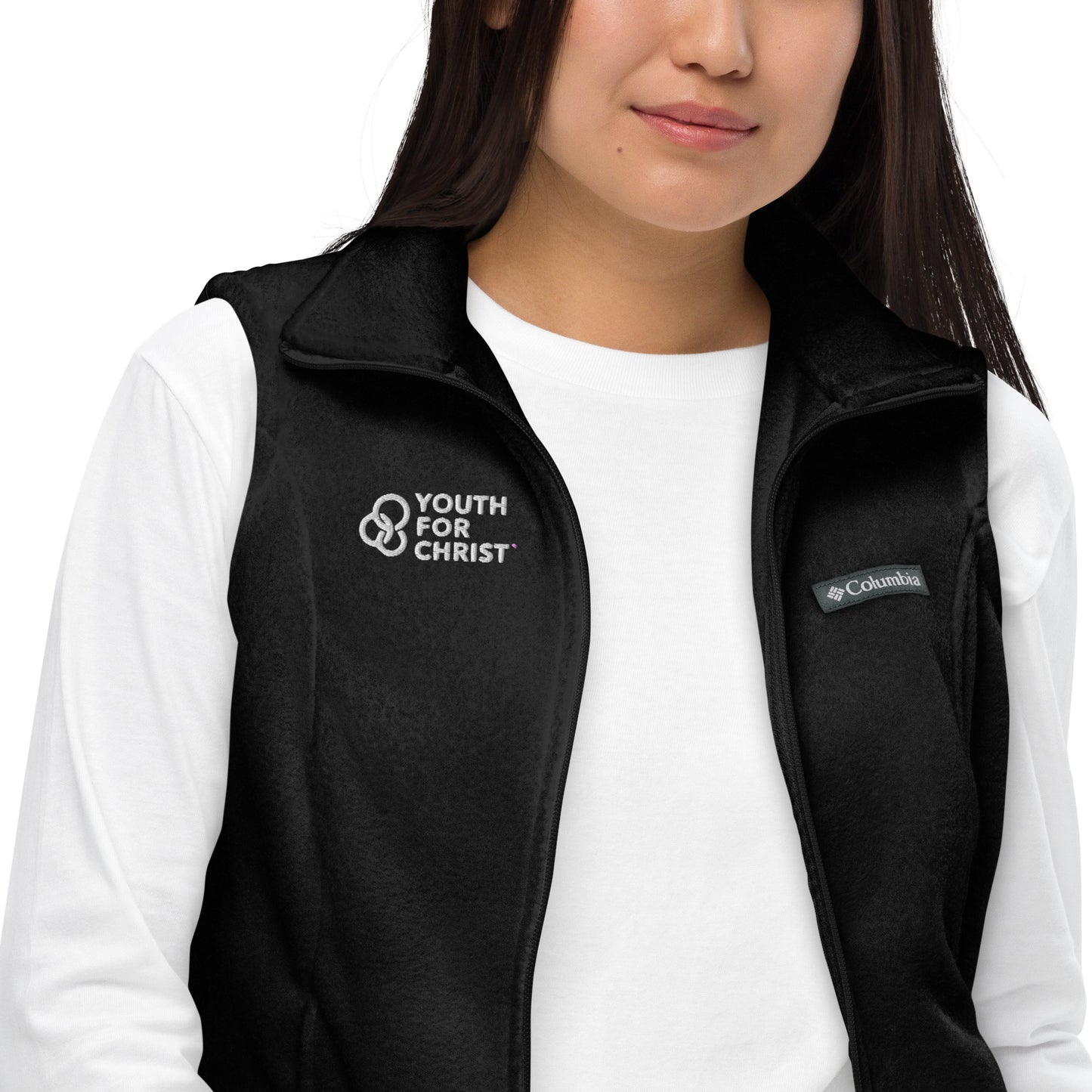 YFC Women’s Columbia fleece vest