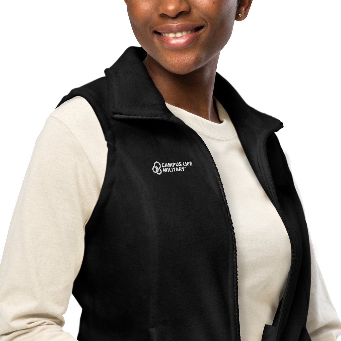 Campus Life Military Women’s Columbia Fleece Vest