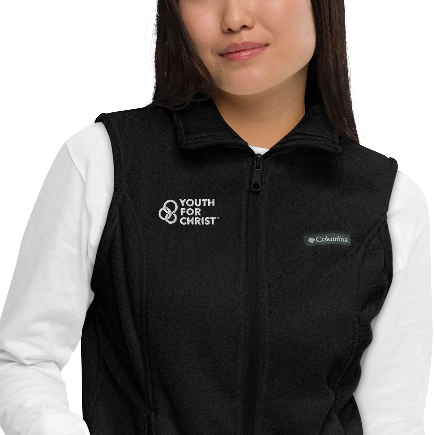 YFC Women’s Columbia fleece vest