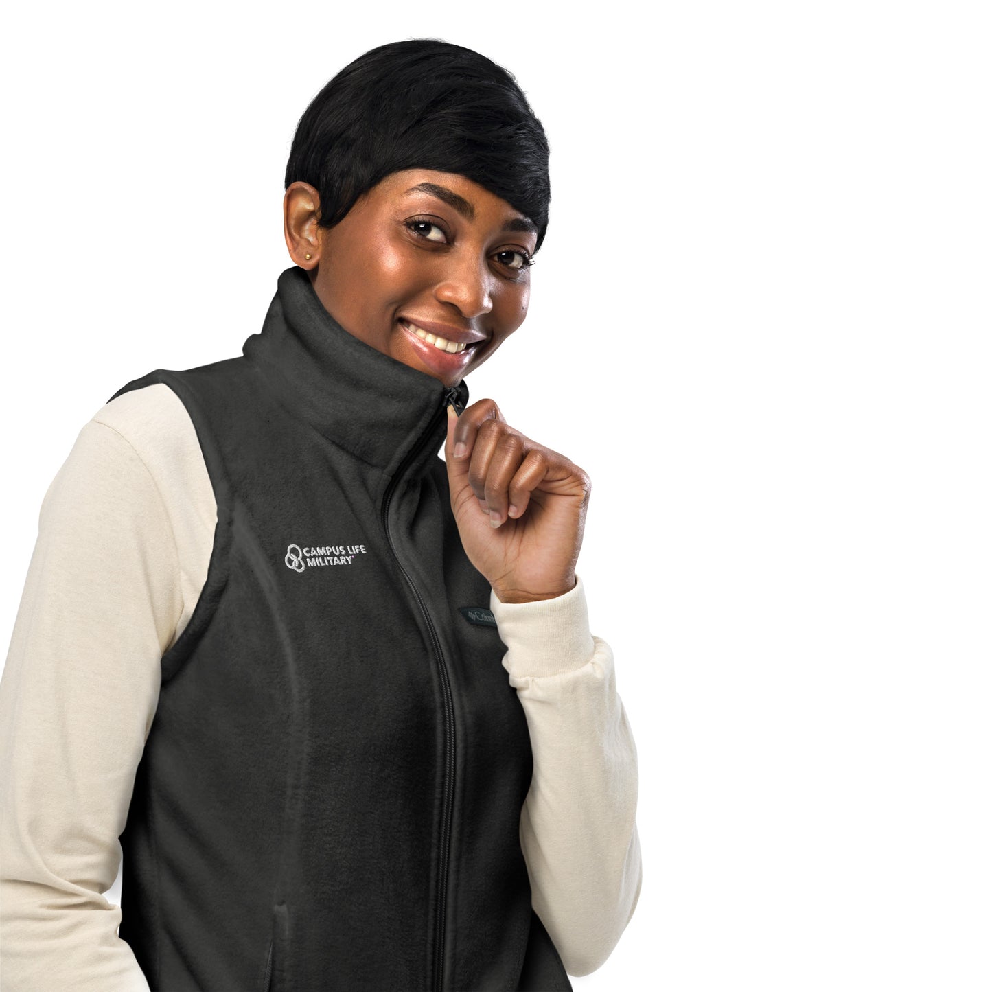 Campus Life Military Women’s Columbia Fleece Vest