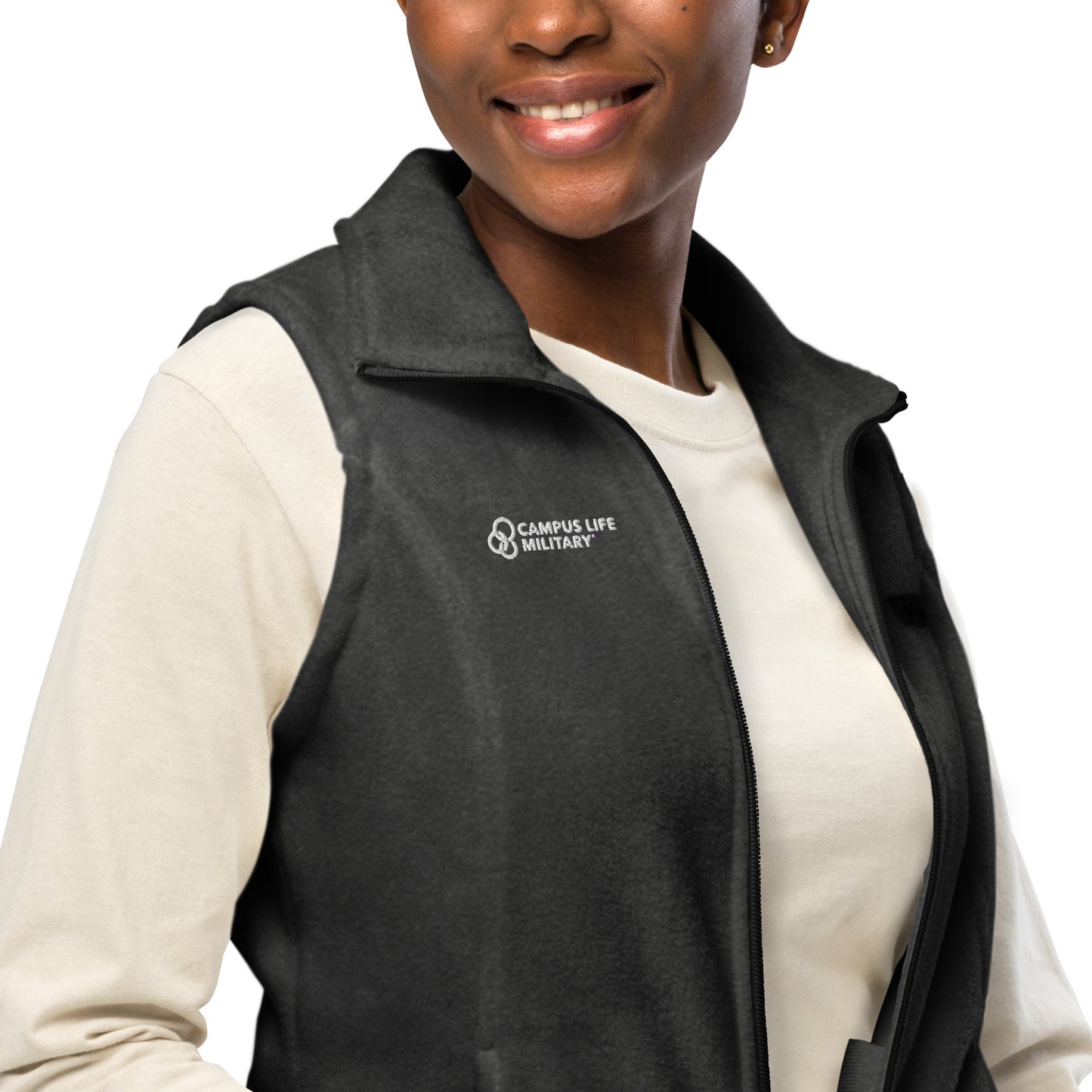 Campus Life Military Women’s Columbia Fleece Vest