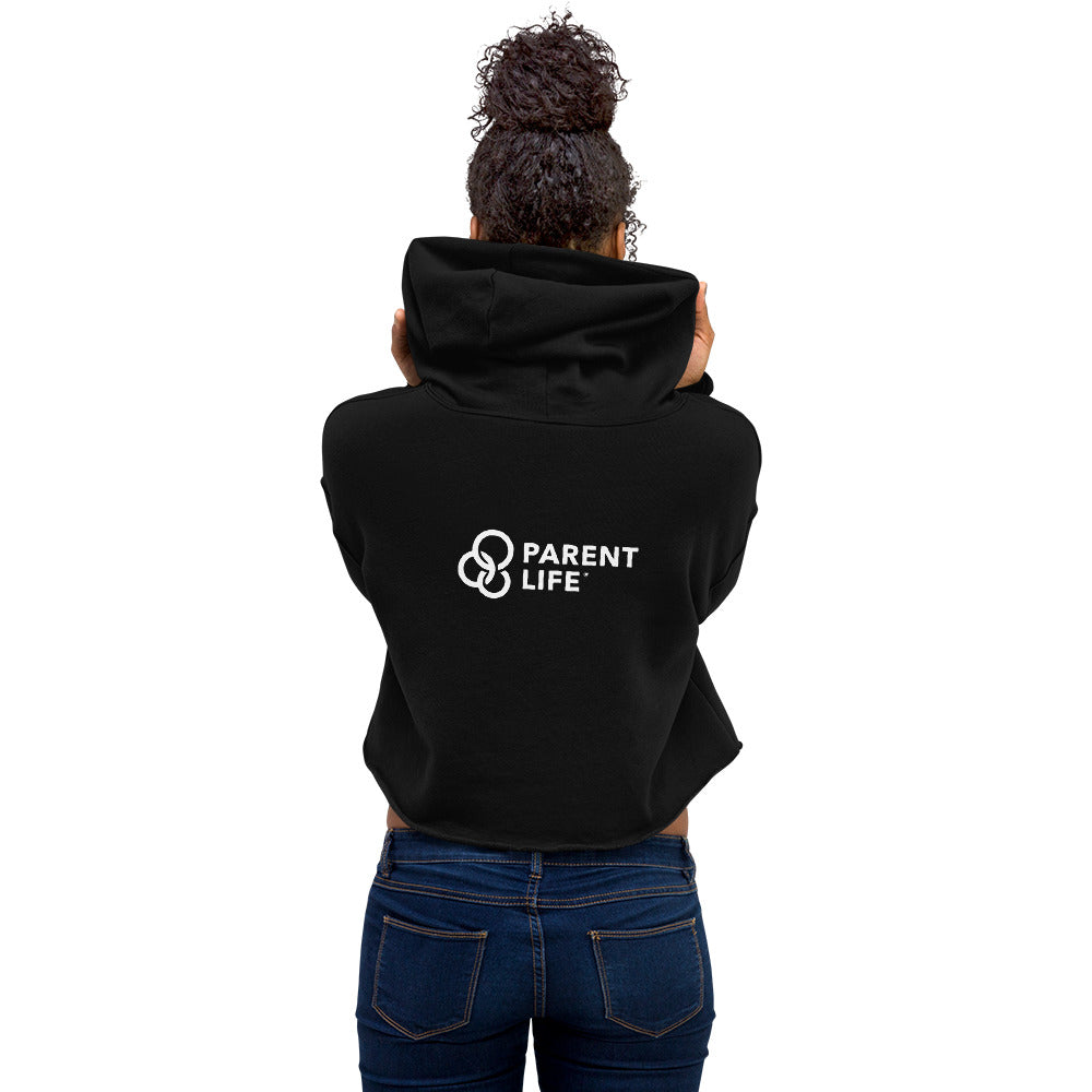 Parent Life Women's Crop Hoodie