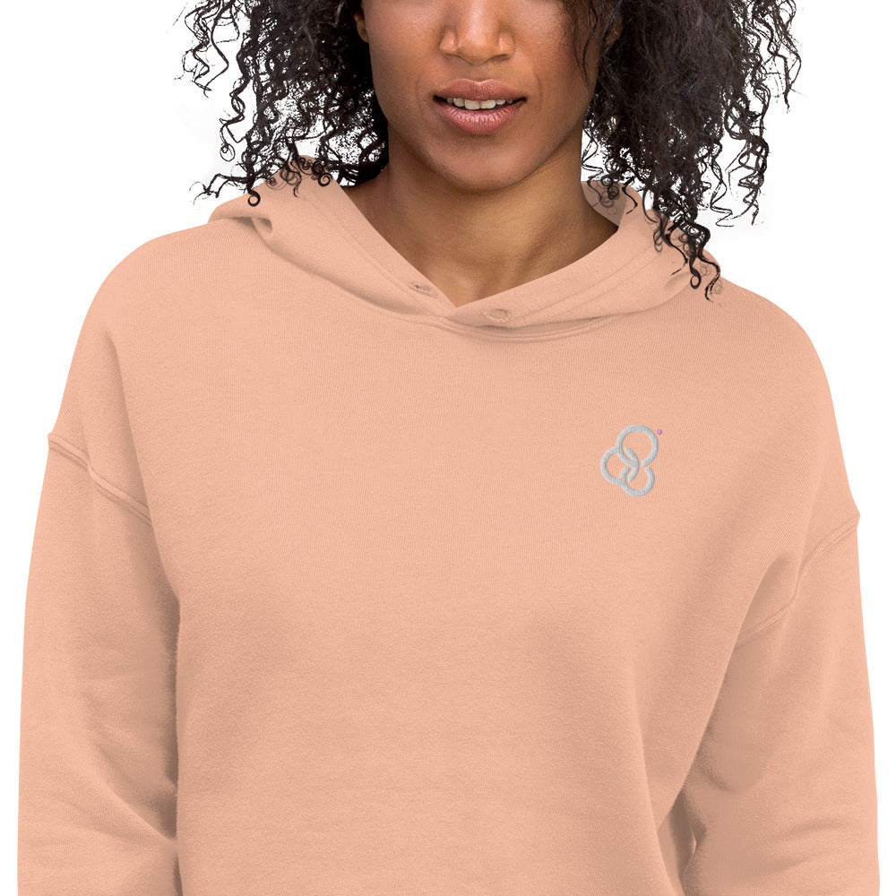 Campus Life Military Crop Hoodie