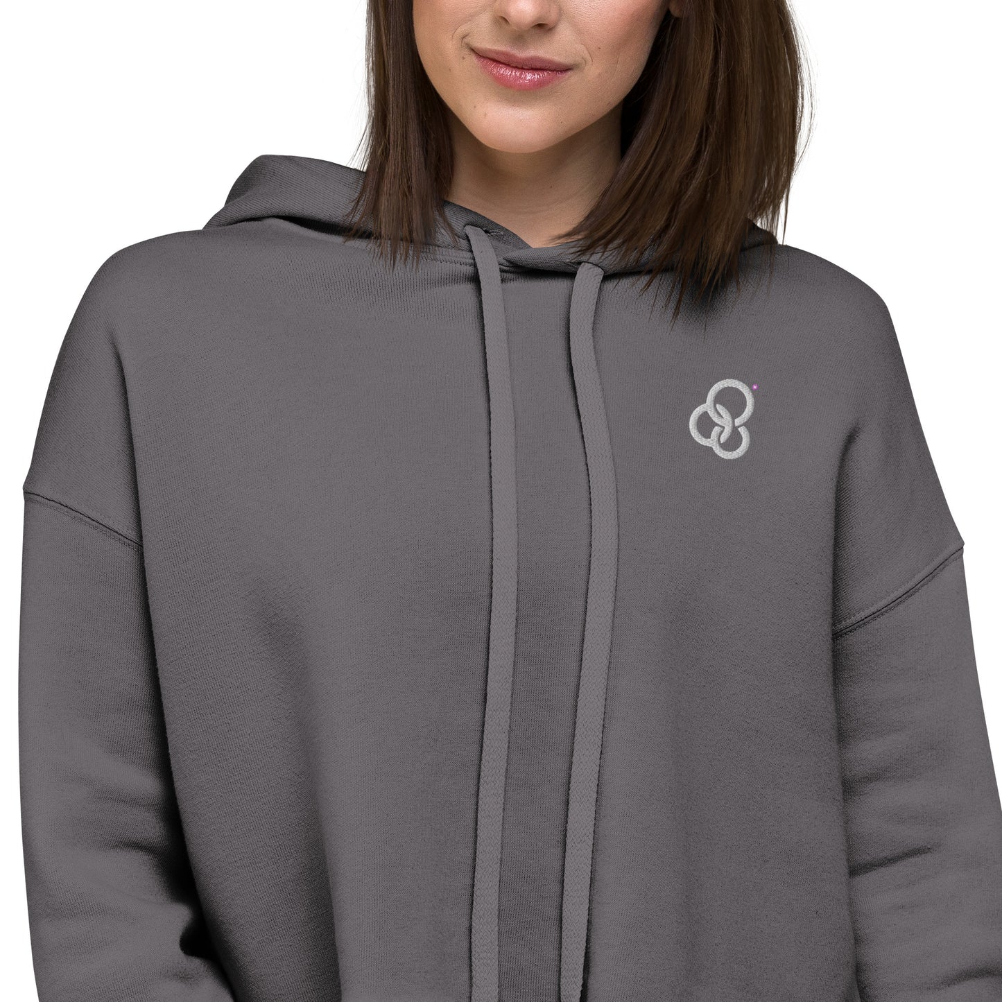 DTQ Women's Crop Hoodie