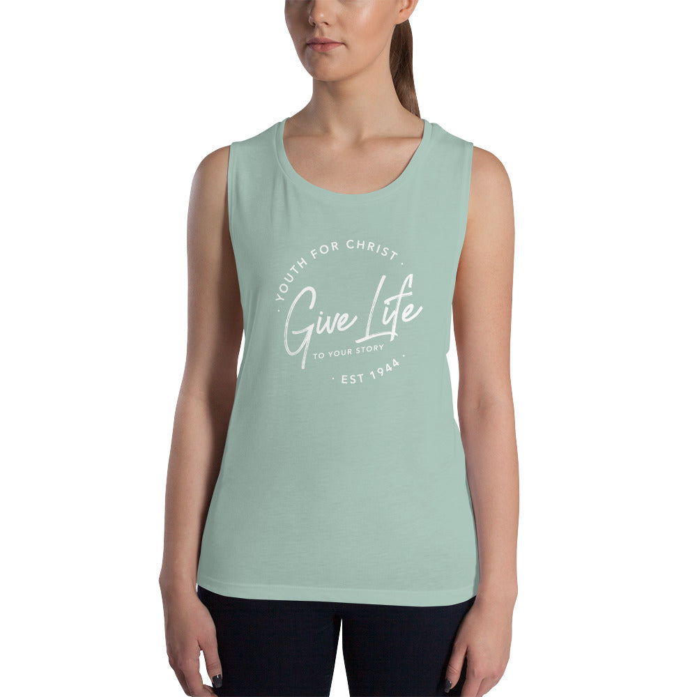 Give Life Ladies’ Muscle Tank