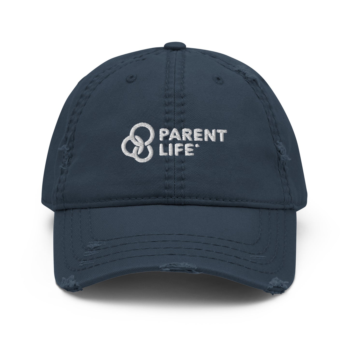 Parent Life Distressed Dad Hat