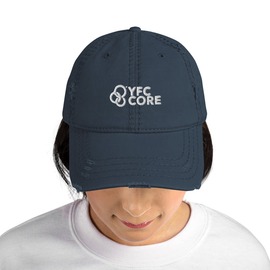 YFC Core Distressed Dad Hat