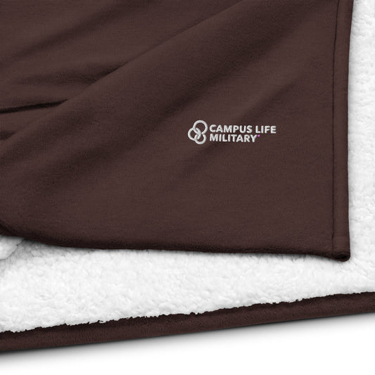 Campus Life Military Premium sherpa blanket