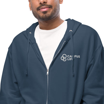 Campus Life Unisex fleece zip up hoodie