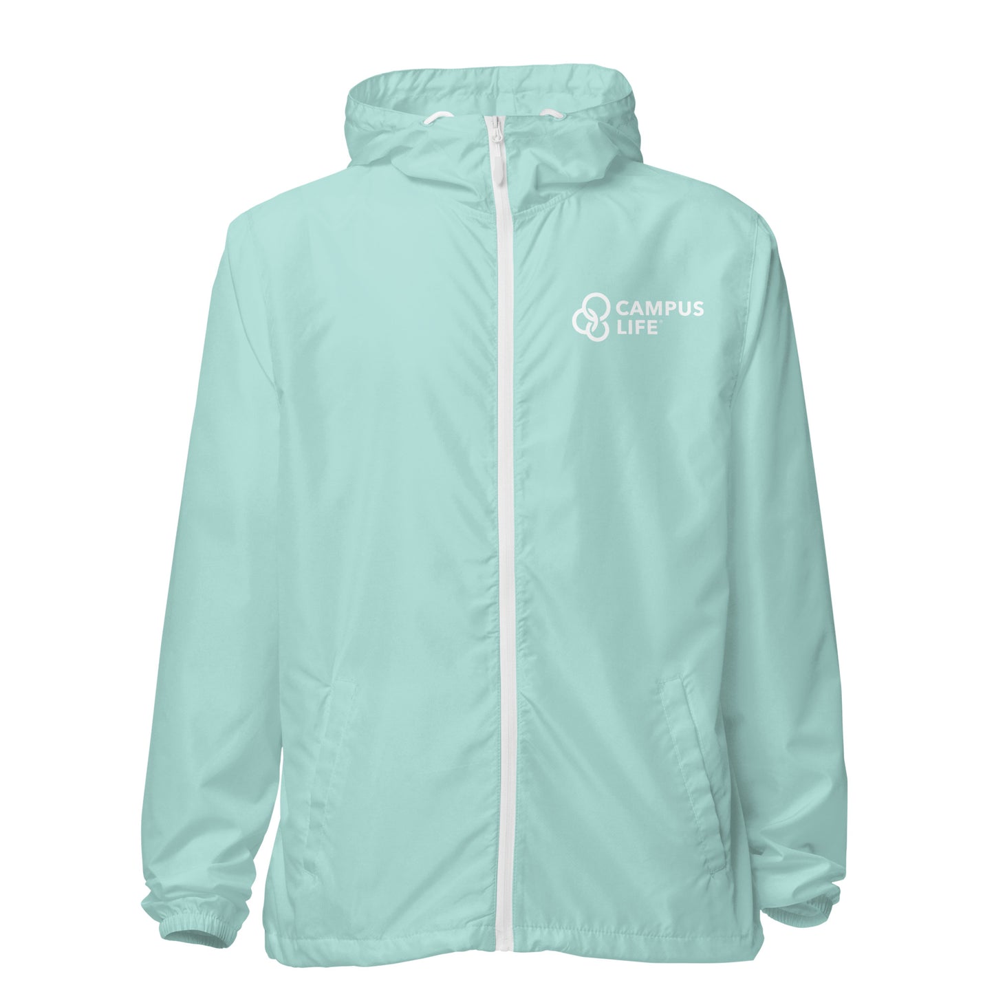 Campus Life Unisex Lightweight Zip Up Windbreaker