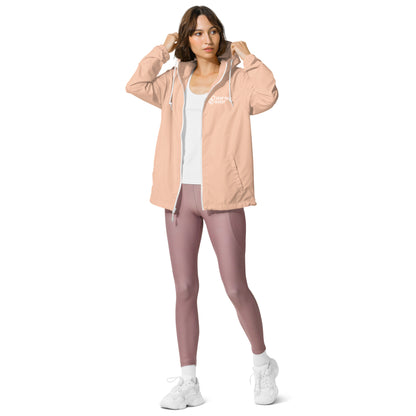 DTQ Unisex Lightweight Zip Up Windbreaker