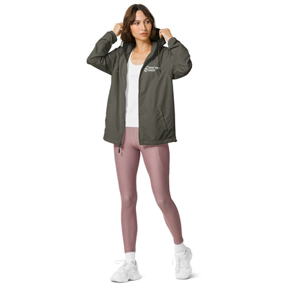 DTQ Unisex Lightweight Zip Up Windbreaker